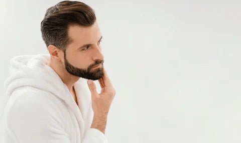 How to Get Men’s Beard Dye Off Skin Fast (Without Irritation) - HARROMAN