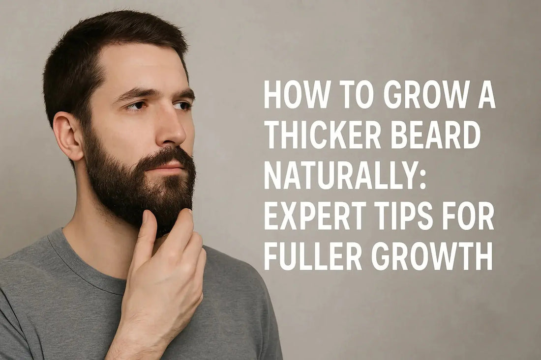 How to Grow a Thick Beard Naturally (Science-Backed Tips 2025) - HARROMAN