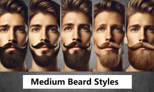 Top Medium Beard Styles for Men in 2025: Grooming Tips & Inspiration - HARROMAN