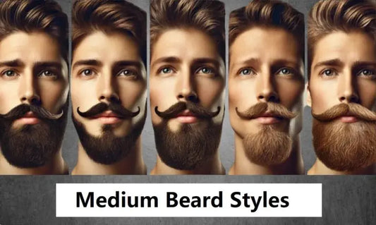 Top Medium Beard Styles for Men in 2025: Grooming Tips & Inspiration - HARROMAN