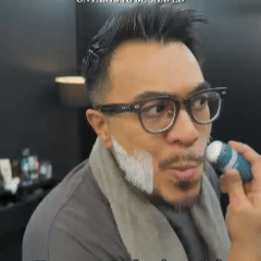 HARROMAN 2-in-1 Facial Cleansing & Shaving Stick | Softens Beard Roots Protects Skin Moisturizes Soothes Simple Convenient Travel Size Creamy Texture Harroman