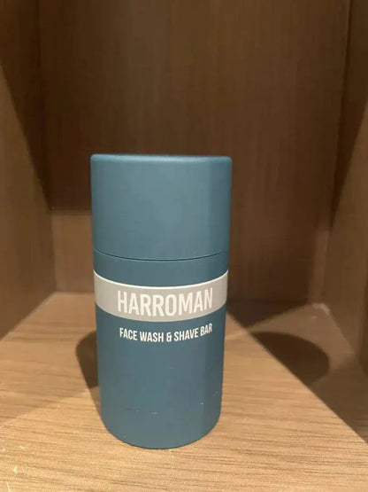 HARROMAN 2-in-1 Face Wash & Shave Stick Harroman