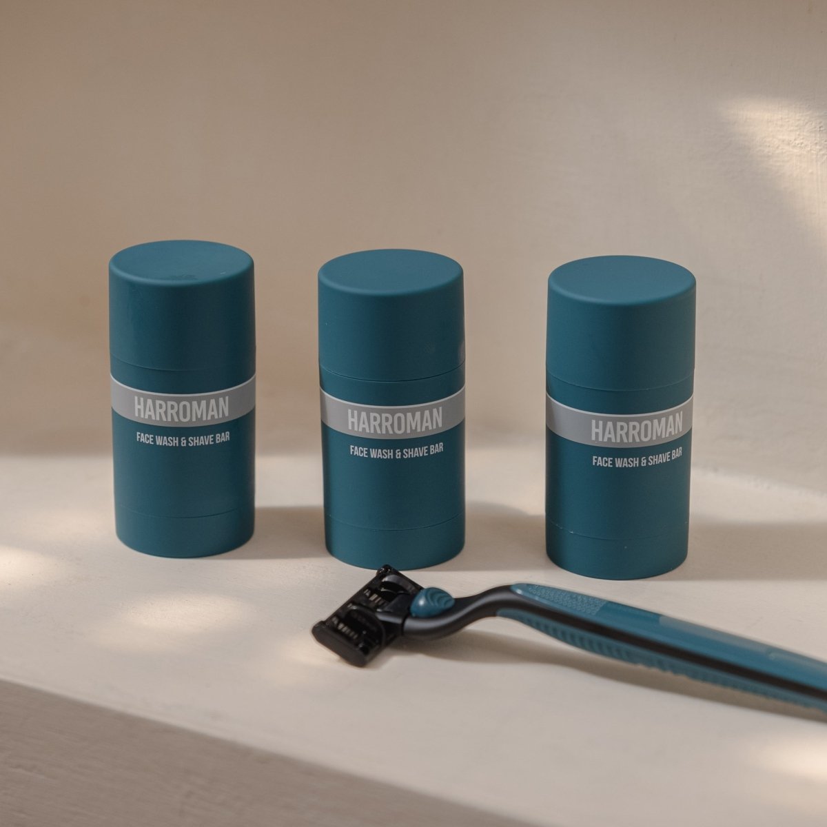 Harroman Shave Stick for Cuts – Prevent Razor Burn, Nicks & Ingrown Hairs - HARROMAN