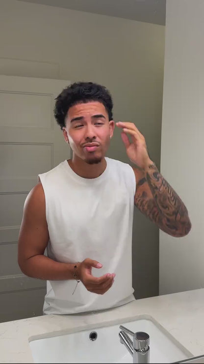 哈罗曼二合一洁面剃须棒 | 软化胡须根部，保护肌肤，滋润舒缓，简单便捷的旅行装，质地柔滑